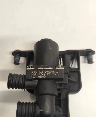 Coolant heater control valve