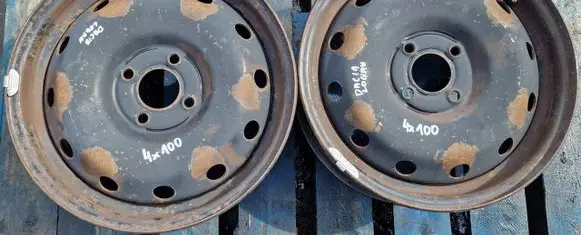 Renault Clio III R15 steel rim 