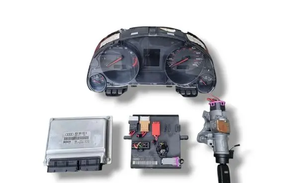 Engine ECU kit and lock set