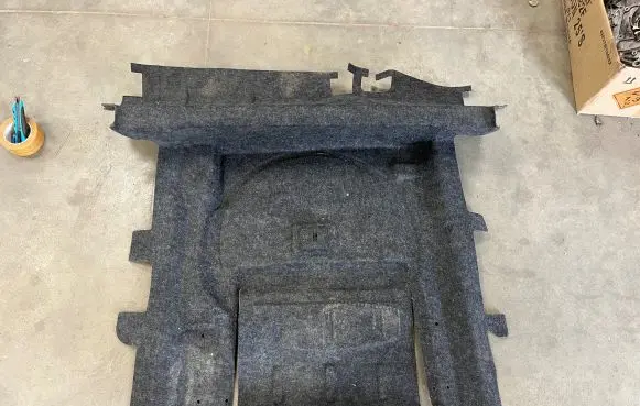 Audi Q5 SQ5 Trunk/boot floor carpet liner 8R0863462D 8R0863462