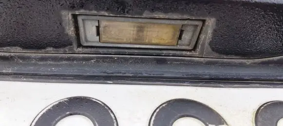 Peugeot 406 Number plate light