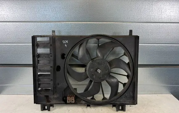 Electric radiator cooling fan