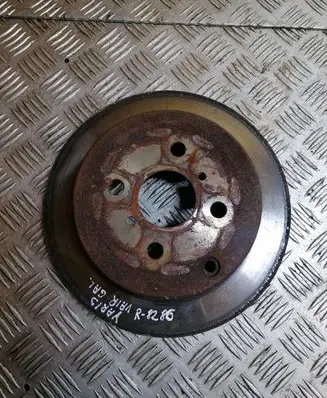 Toyota Yaris Rear brake disc