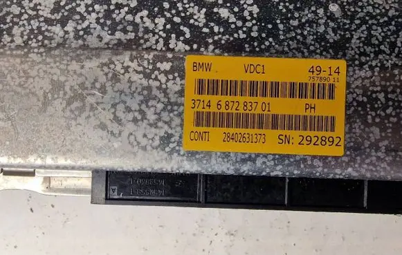 BMW 4 F32 F33 Other control units/modules 6872837 292892 28402631373