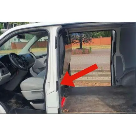 Volkswagen Transporter - Caravelle T5 Sliding door contact joint 7H0907497A