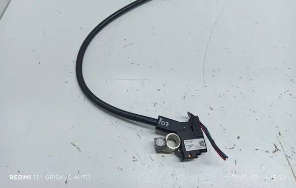 BMW 5 GT F07 Negative earth cable (battery) 9196872 5WK49562H 11585229