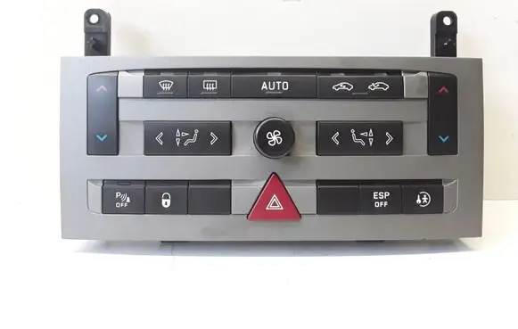 Peugeot 407 Climate control unit 96573322YW01 96470290XT 96469958XT