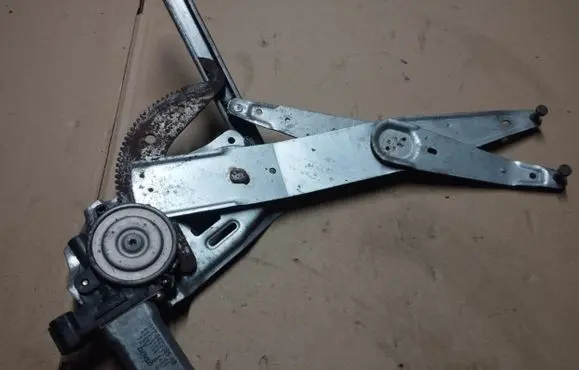 Ford Taurus Front door window regulator with motor 1F125423395AB