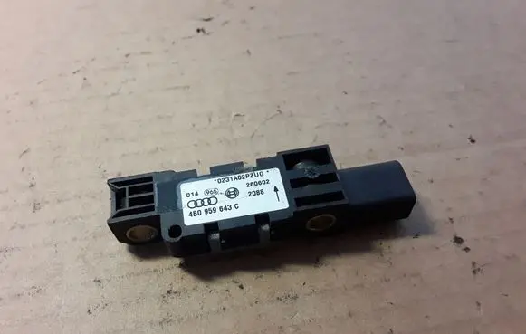 Audi A6 S6 C5 4B Airbag deployment crash/impact sensor 4B0959643C