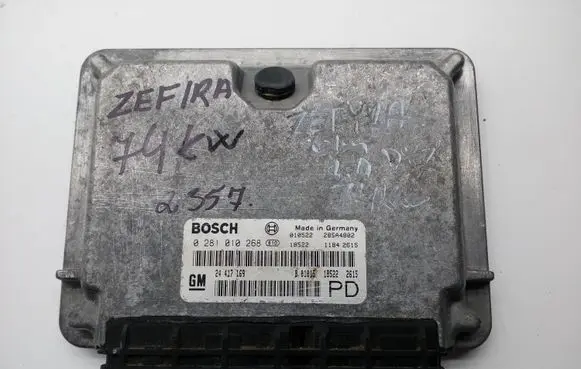 Opel Zafira A Engine control unit/module 0281010268 28SA4802