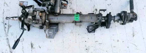 Steering wheel axle
