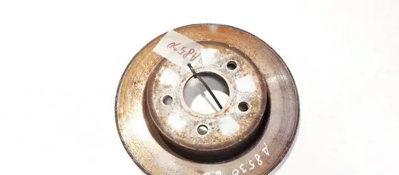 Ford Focus Rear brake disc neventiliuojamas