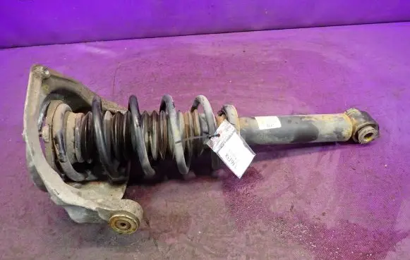 Peugeot 407 Front shock absorber with coil spring