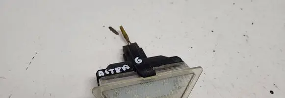 Opel Astra G Number plate light