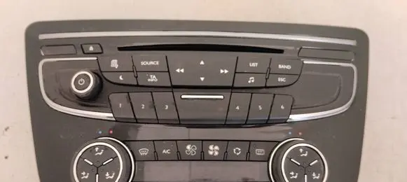 Peugeot 508 Climate control unit 96656643XZ