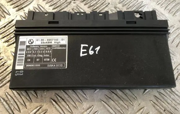 BMW 5 E60 E61 Comfort/convenience module 6957143 571324000 5WK49110