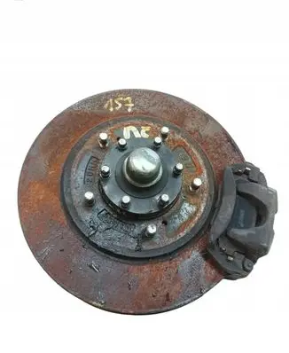 Front wheel hub spindle knuckle