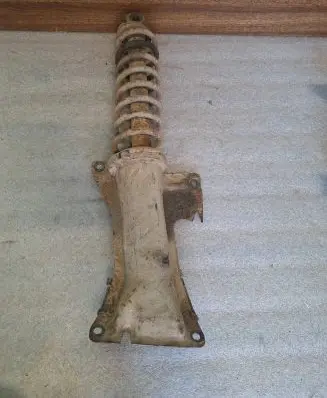 Audi 80 90 S2 B4 Rear shock absorber with coil spring 