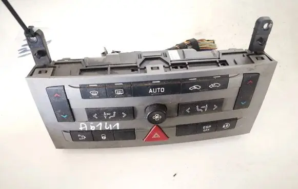 Peugeot 407 Climate control unit 96573322yw 96573322