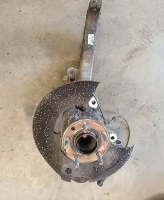 Jaguar XF X260 Front wheel hub spindle knuckle GX633K186BA