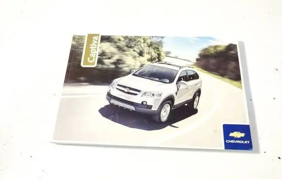 Chevrolet Captiva Owners service history hand book 