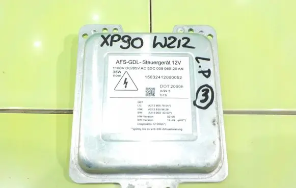 Mercedes-Benz E W212 LED ballast control module A2129007804