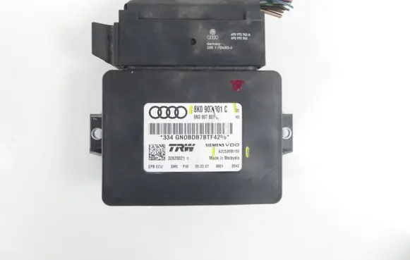 Audi A5 8T 8F Hand brake control module A2C53095155 8K0907801C