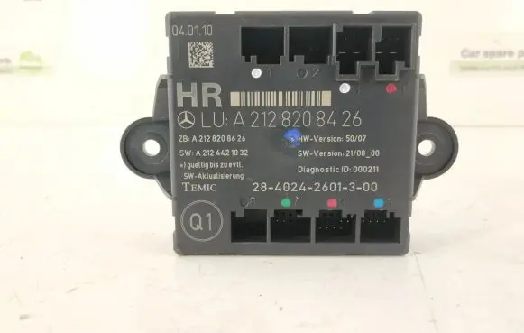 Mercedes-Benz E W212 Door control unit/module 2128208426 2128208826