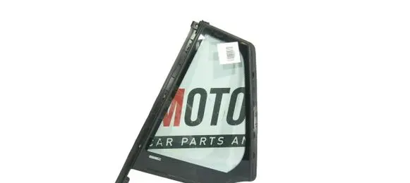 Rear vent window glass