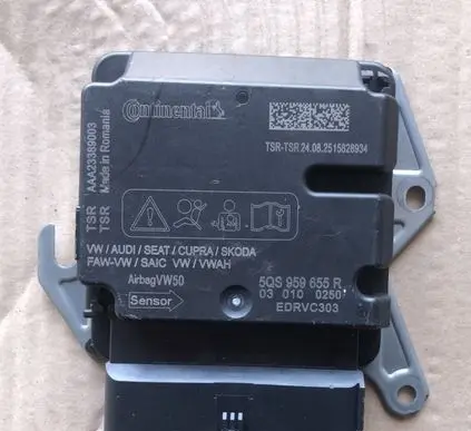 Volkswagen PASSAT B9 Airbag control unit/module 5QS959655R 5Q6959655R EDWVC303