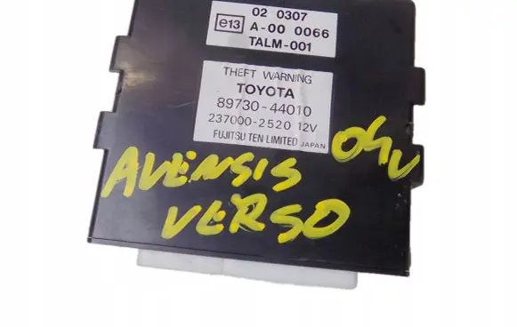 Toyota Avensis Verso Other control units/modules 8973044010