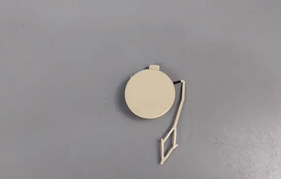 Rear bumper row hook cap/cover