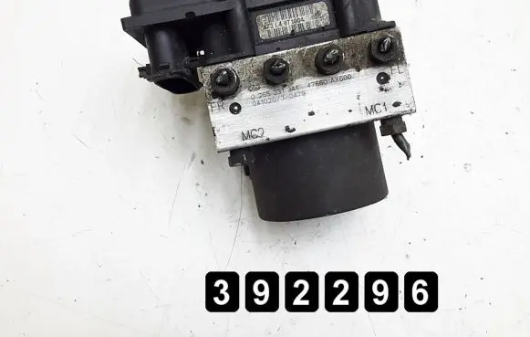 Nissan Micra C+C ABS Pump 0265231341 47660AX600 0265800319