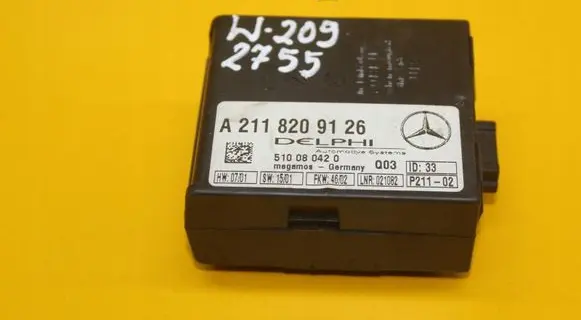 Mercedes-Benz CLK A209 C209 Alarm control unit/module 