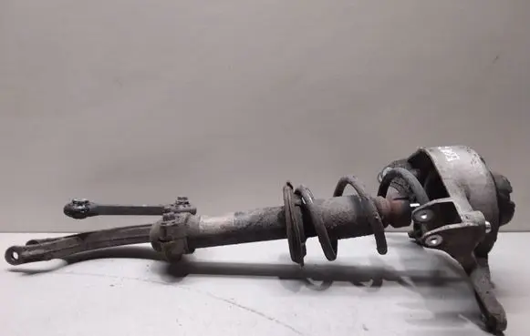 Front shock absorber with coil spring