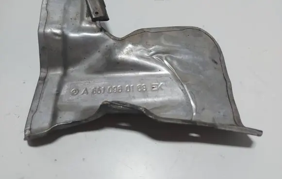 Mercedes-Benz C W204 Heat shield in engine bay A6510960168