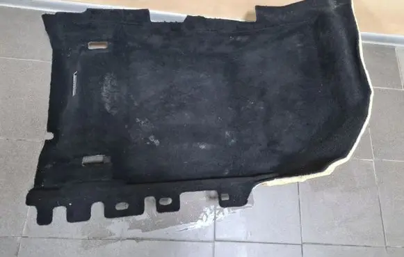 Mercedes-Benz B W247 Rear floor carpet liner wizka