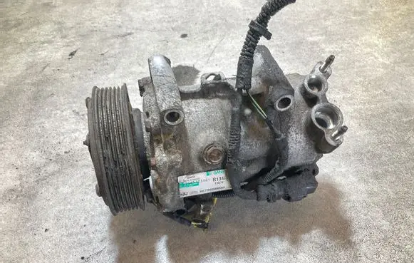 Peugeot 2008 I Air conditioning (A/C) compressor (pump) SD6C12 09465103461 9678656080
