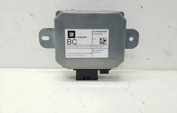 Opel Astra J GPS navigation control unit/module 13384291 5WK50278B