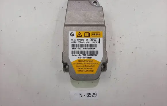 BMW 5 E60 E61 Airbag control unit/module 9172019