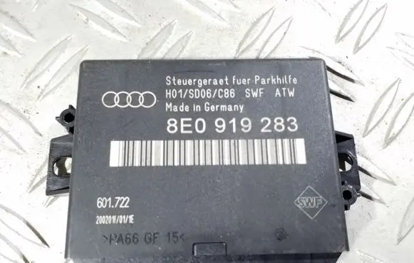 Audi A6 S6 C5 4B Parking PDC control unit/module 8E0919283 601722 H01SD06C86