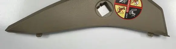 Renault Koleos I Dashboard side end trim 68498JY40A