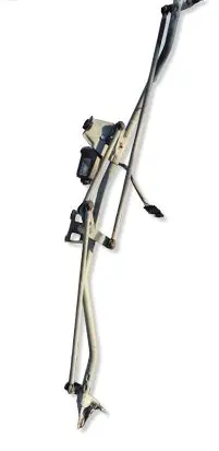 Opel Meriva A Front wiper linkage and motor 93390344