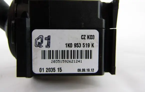 Skoda Superb B6 (3T) Wiper switch 1K0953519K