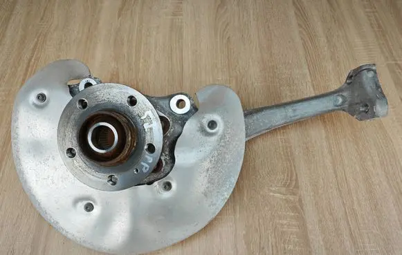 Audi A7 S7 4G Front wheel hub spindle knuckle 4G0407242C