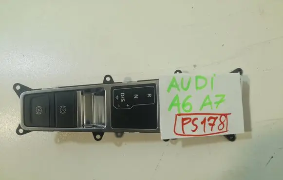 Audi A6 S6 C8 4K Gear shifter surround trim plastic 4K1713111B