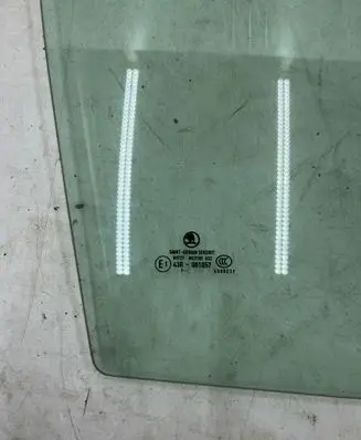 Skoda Fabia Mk2 (5J) Rear door window glass 43R001057