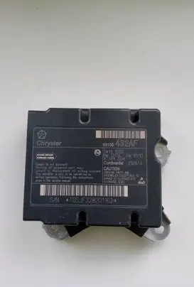 Chrysler Town & Country V Airbag control unit/module 68105432AF 5WY89350 T0EJF328201162