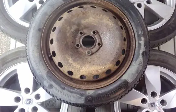 Renault Scenic III - Grand scenic III R17 spare wheel 