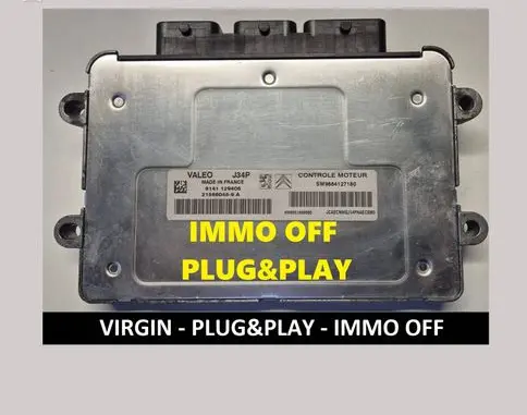 Citroen C3 Engine control unit/module 215860489A 9664127180 8141129406